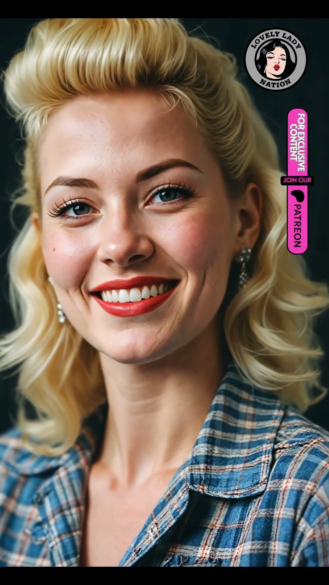 pretty rockabilly portrait - blonde hair edition vol.3 VIDEO SLIDESHOW